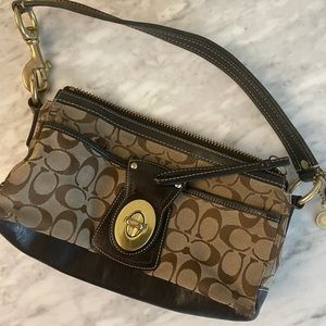 Vintage coach shoulder bag
